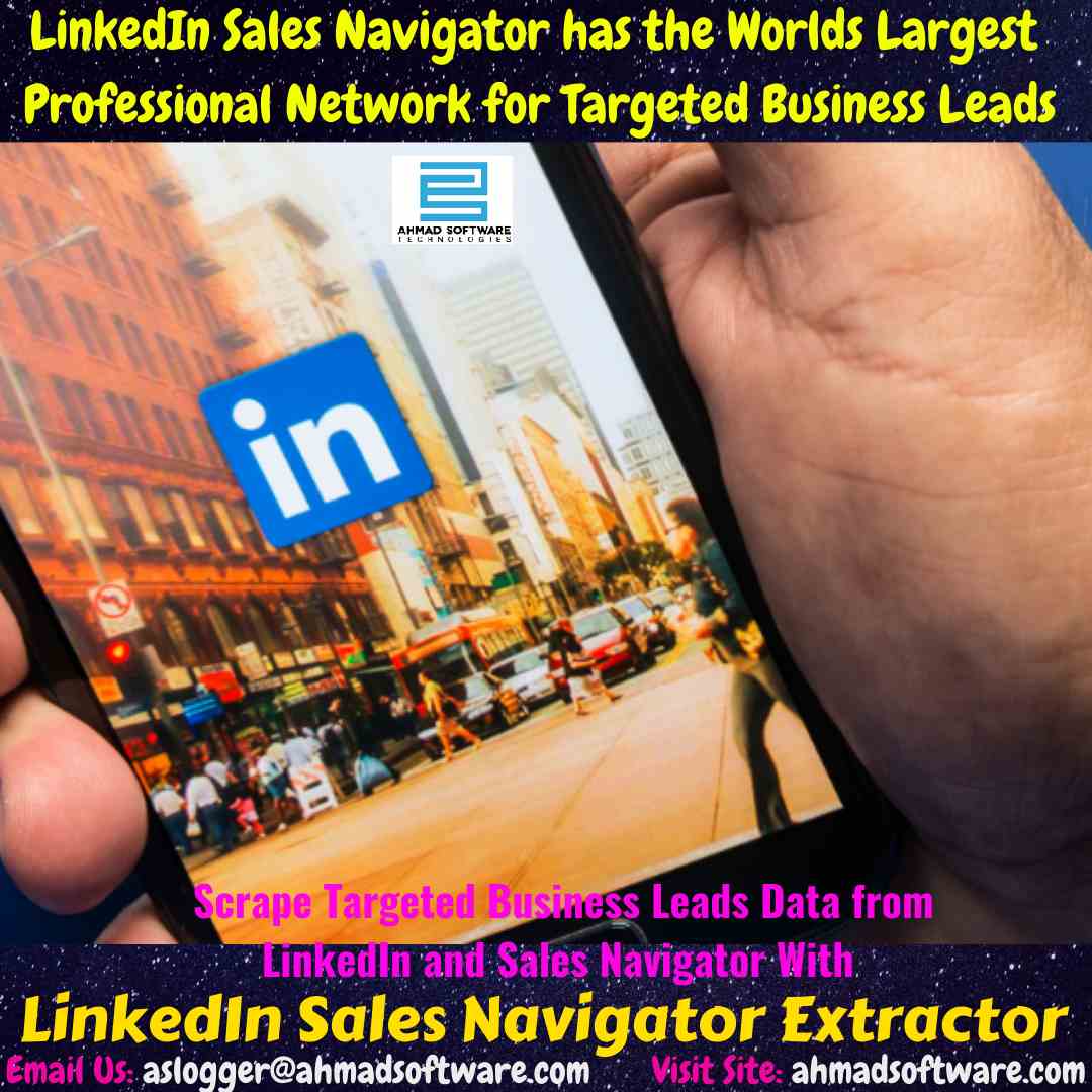 LinkedIn Data Scraper: How to use LinkedIn Sales Navigator for Leads?