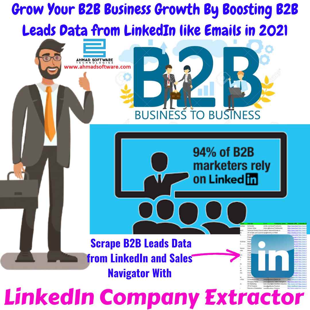 LinkedIn B2B Prospecting - LinkedIn Company Data Scraper