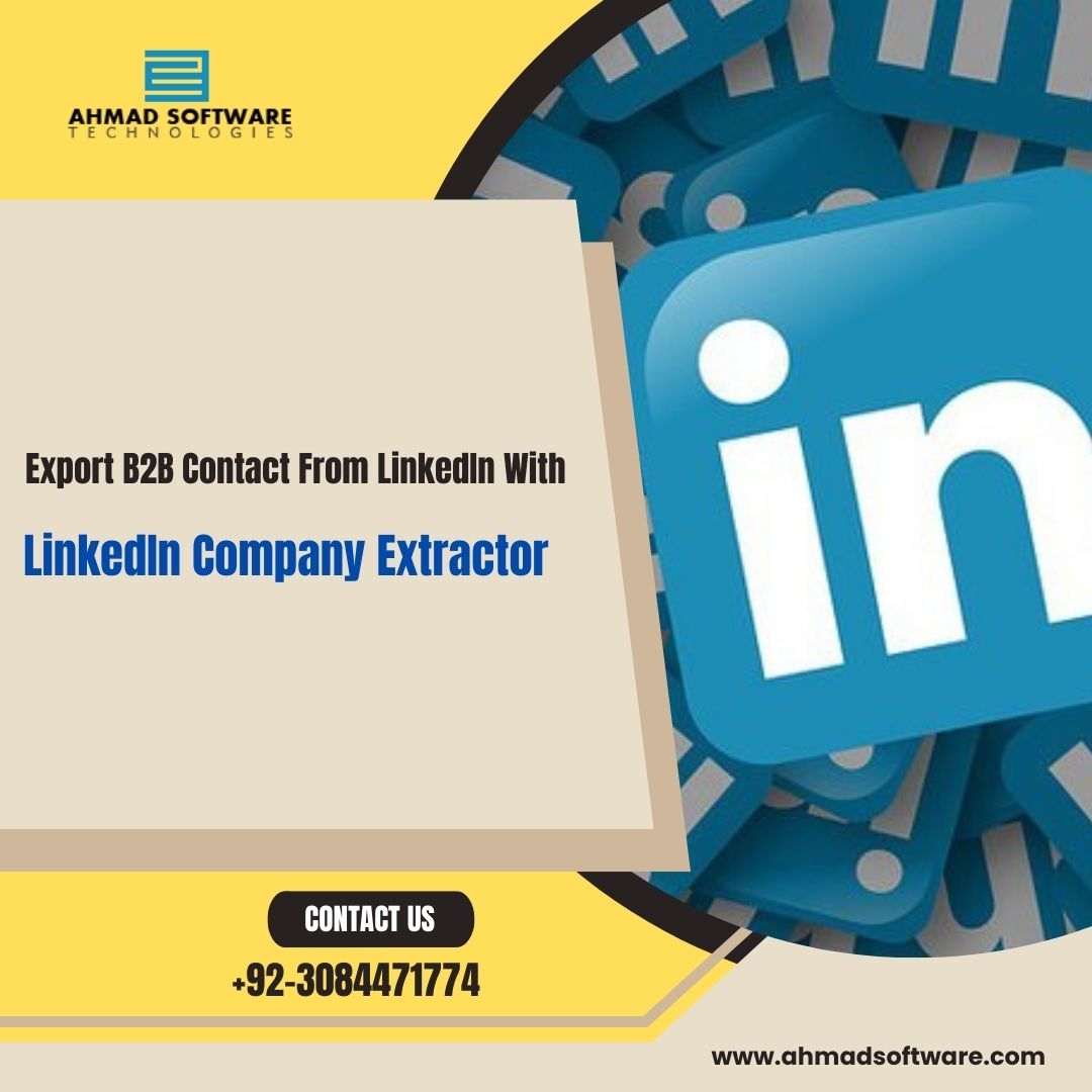 Export B2B Contact From LinkedIn - LinkedIn Company Extractor