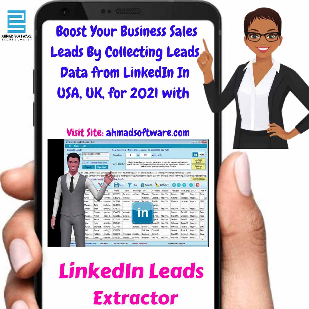 LinkedIn Data Scraper - LinkedIn Lead Generation