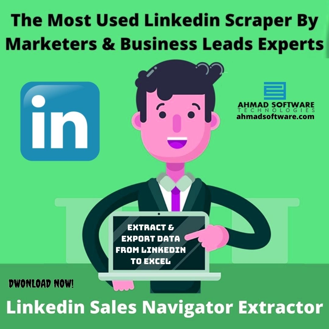 The Most Used Linkedin Scraper By Marketers & Business Leads Experts