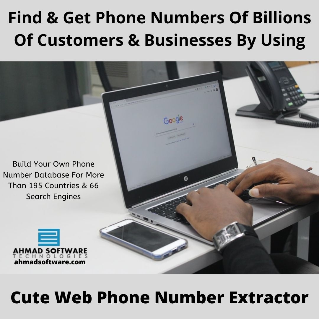 Reach Over Billions Of Customers & Businesses By Cute Web Phone Number Extractor