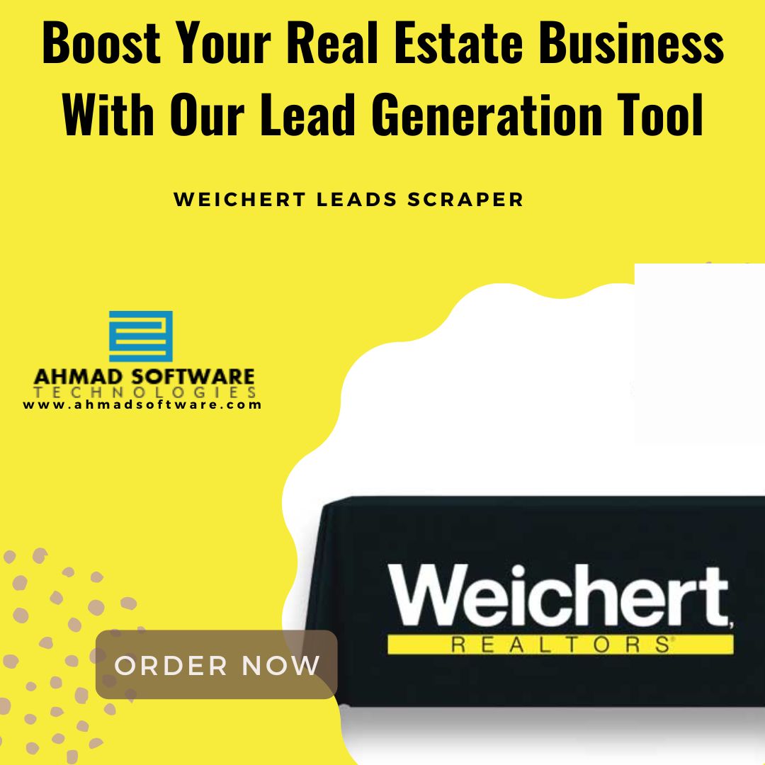 Real Estate Data Scraping from Weichert.com Using a Weichert Scraper