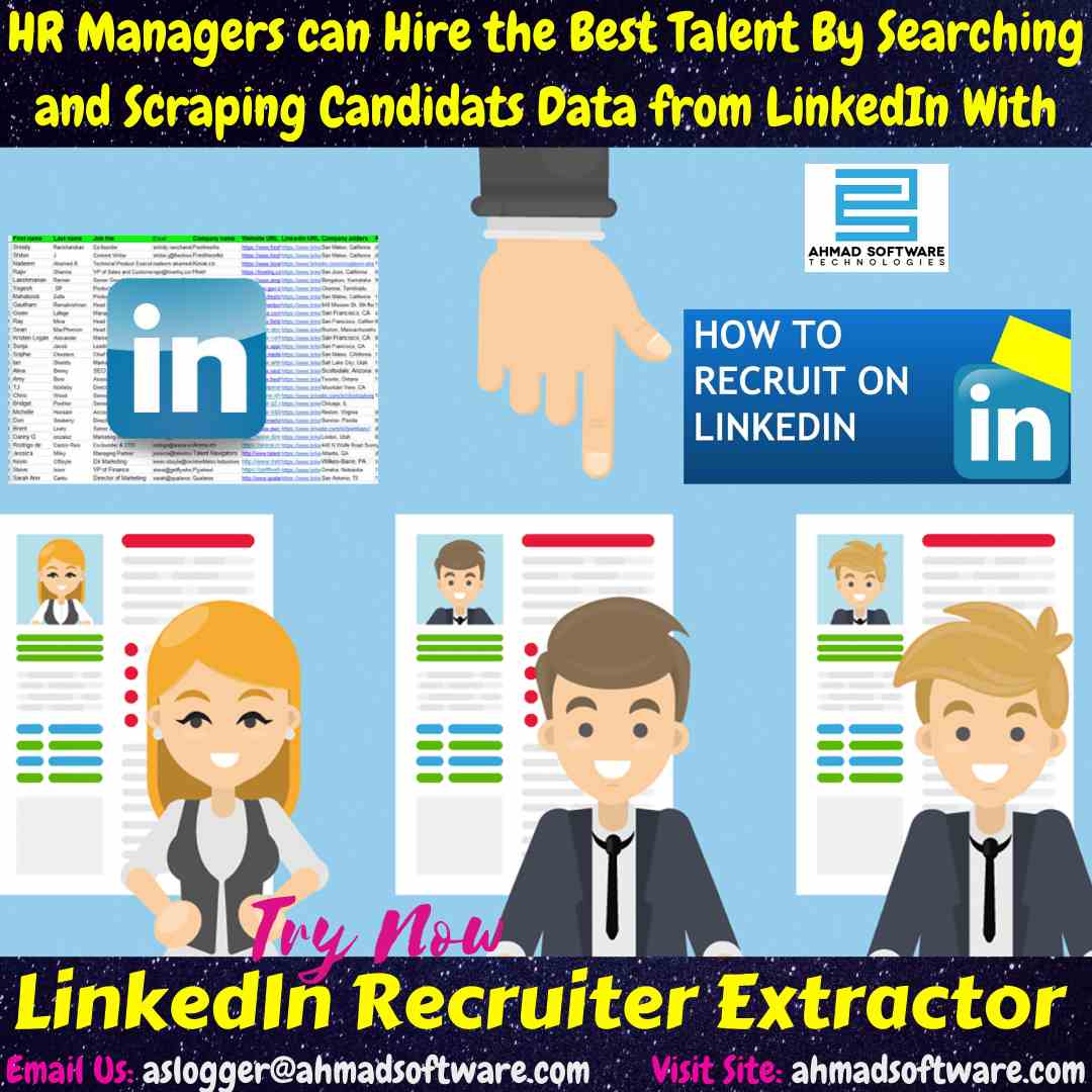 Recruiting on LinkedIn with LinkedIn Scraper