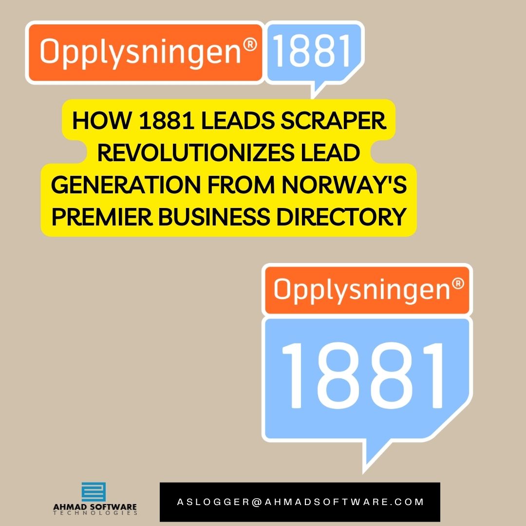 Revolutionize Your Marketing And Lead Generation Campaigns Using 1881 Leads Scraper