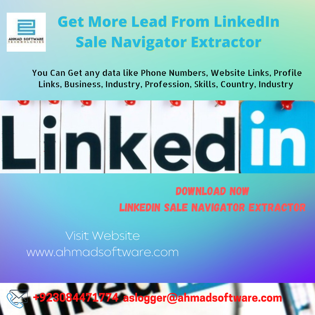 LinkedIn Sale Navigator Extractor: Scraping tool for LinkedIn