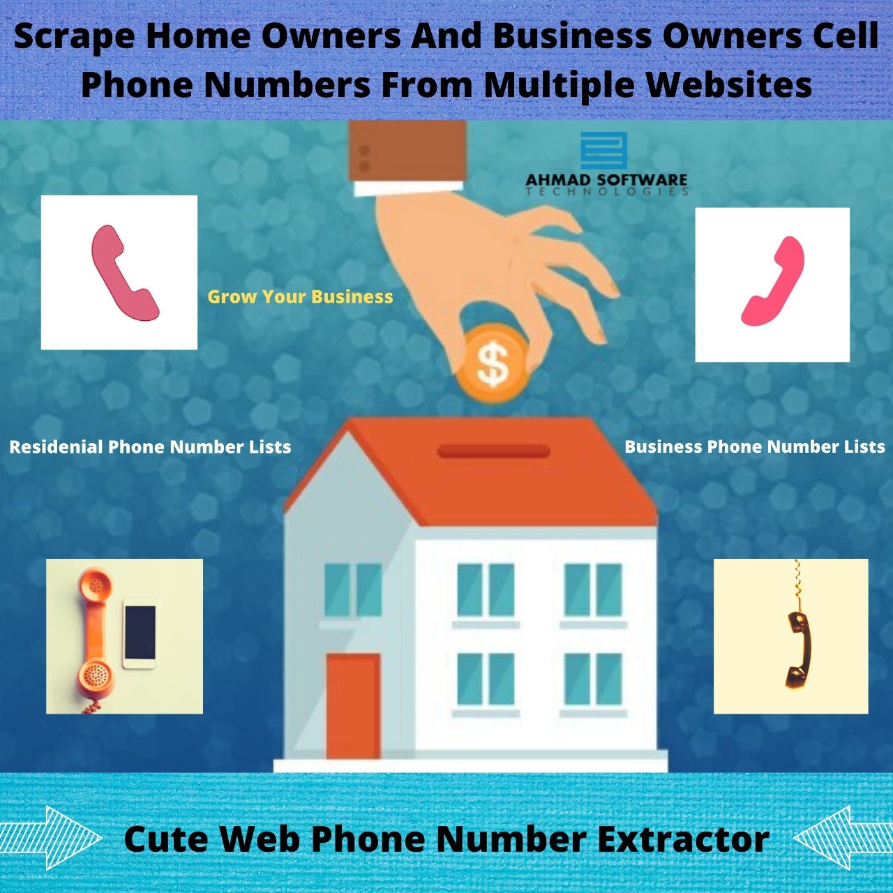 Scrape And Save Residential And Businesses Numbers Into CSV Format