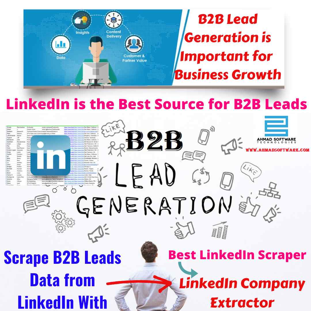 B2B Lead Generation - Scrape B2B leads from LinkedIn with LinkedIn Scraper