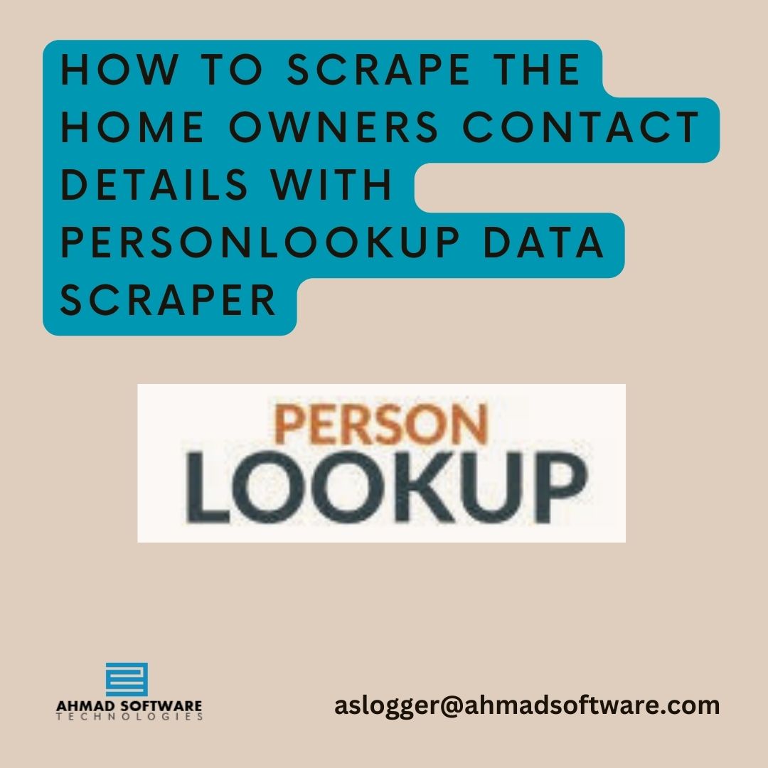 Scrape Contact Details From  Personlookup.com.au Using This Data Scraper