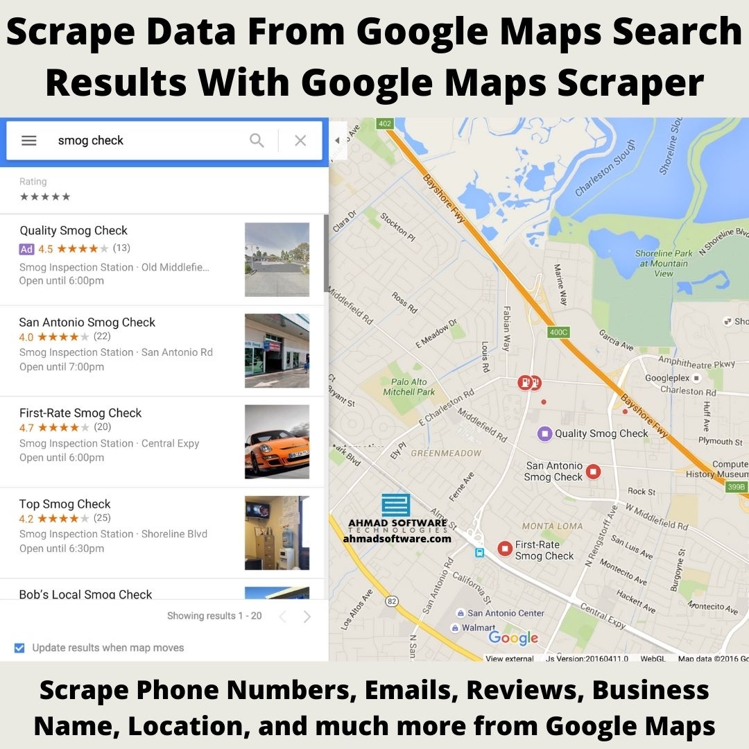 Scrape Data From Google Maps Search Results With Google Maps Scraper