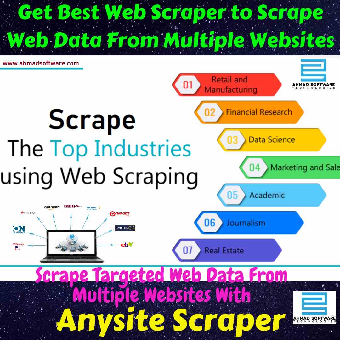  Web Data Scraper - You can Scrape Data with keywords from any website