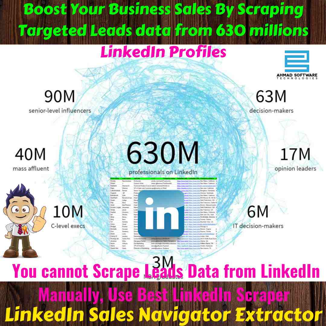 Scrape Leads Data from LinkedIn Sales Navigator | LinkedIn 