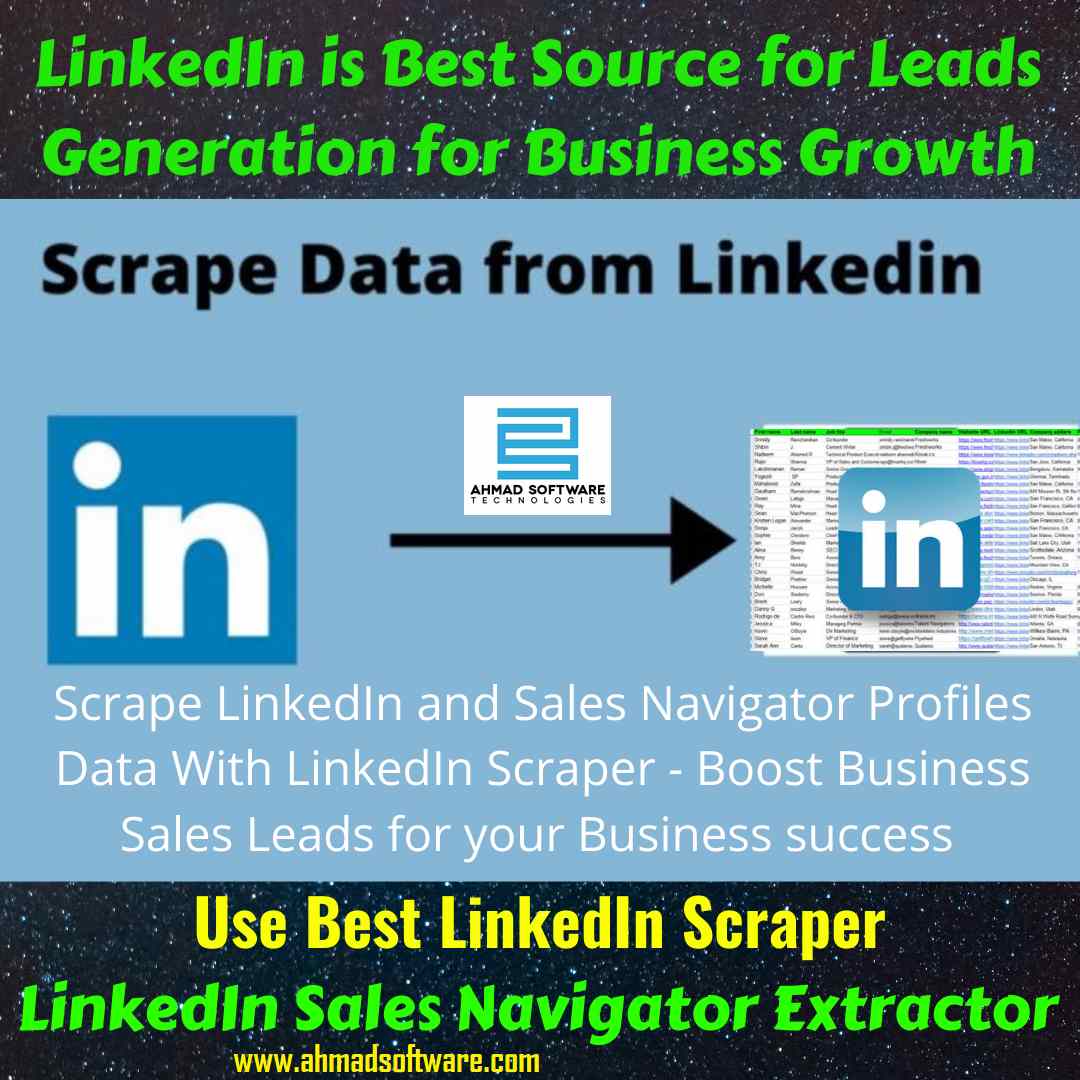 Scrape LinkedIn Sales Navigator Profiles With LinkedIn Scraper 