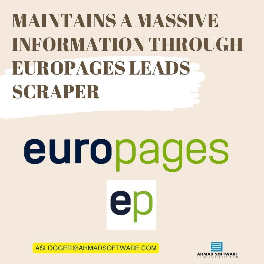 Scrape Massive Business Information From Europages.co.uk Using  Europages Scraper