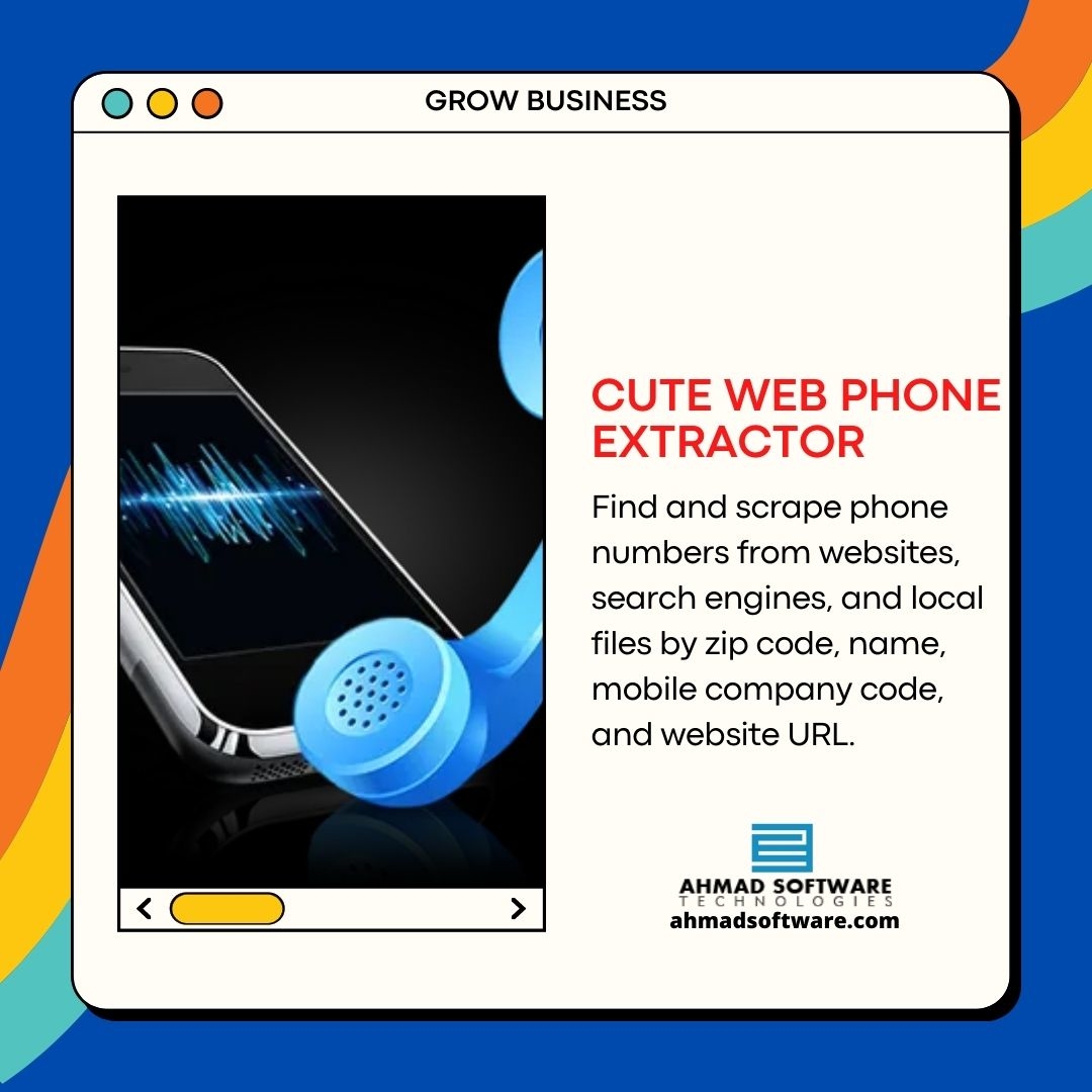 Scrape Websites Phone Numbers With Cute Web Phone Extractor In a Legal Way