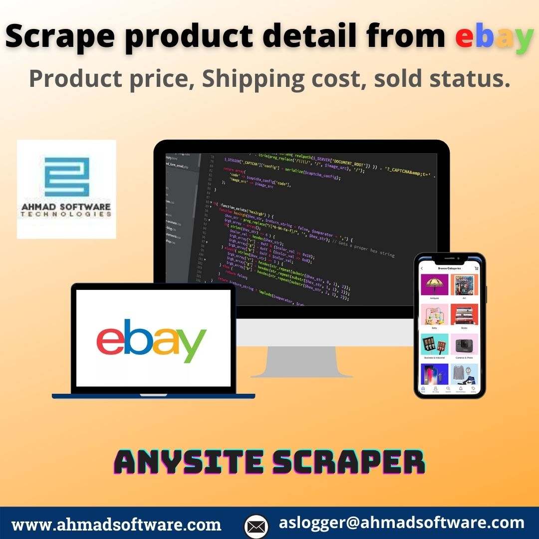 How to Scrape Product details from eBay-eBay Scraper