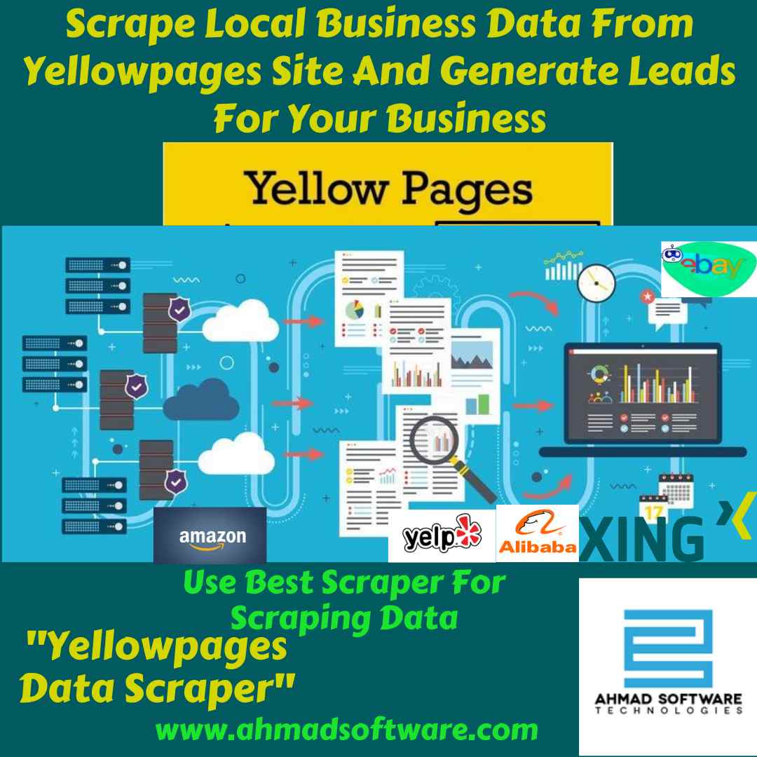 Scrape local businesses detail using Yellowpages Data Scraper