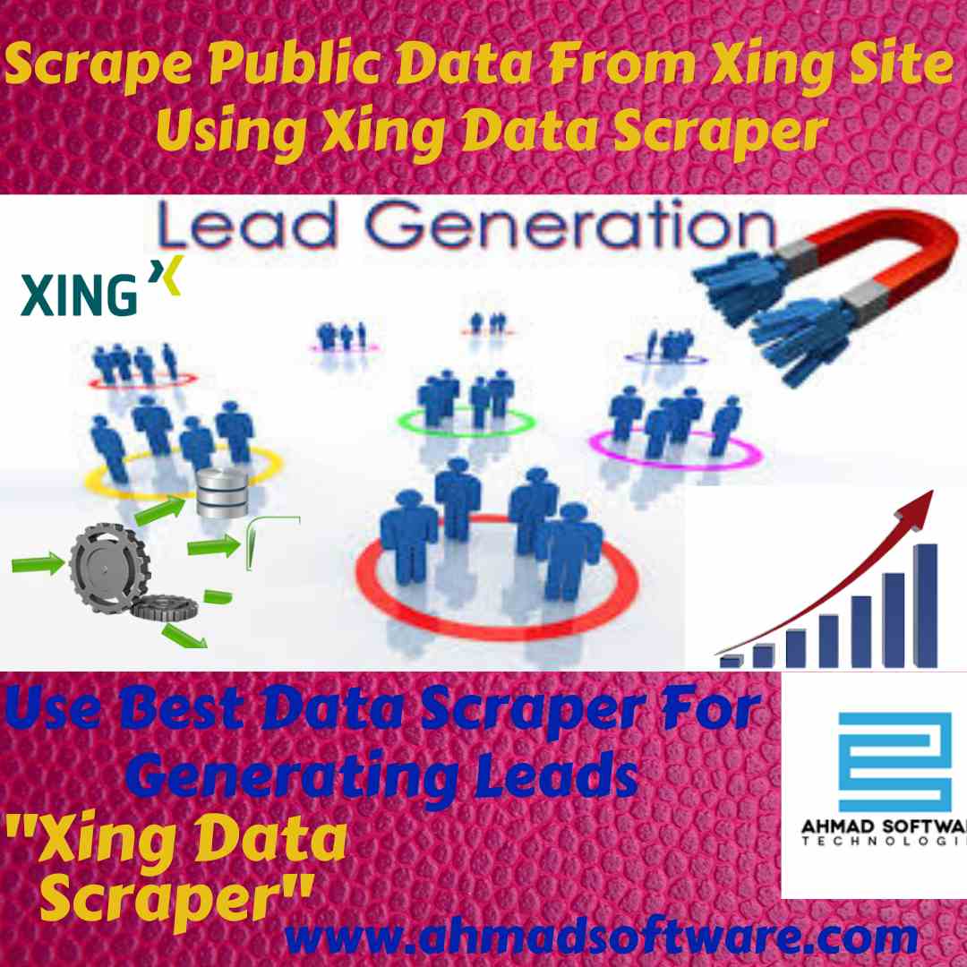 Scrape public data from xing site data using Xing Data Scraper