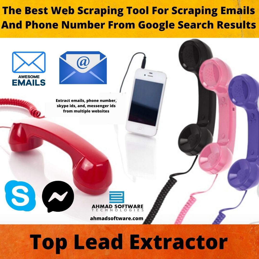 The Best Web Scraping Tool For Scraping Emails And Phone Numbers From Google Search Results