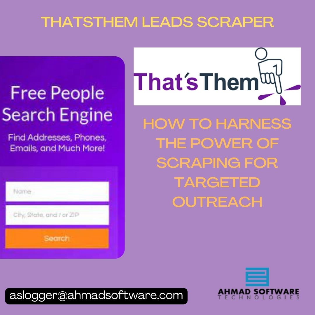 The Best ThatsThem Data Scraper For Data Scraping From ThatsThem