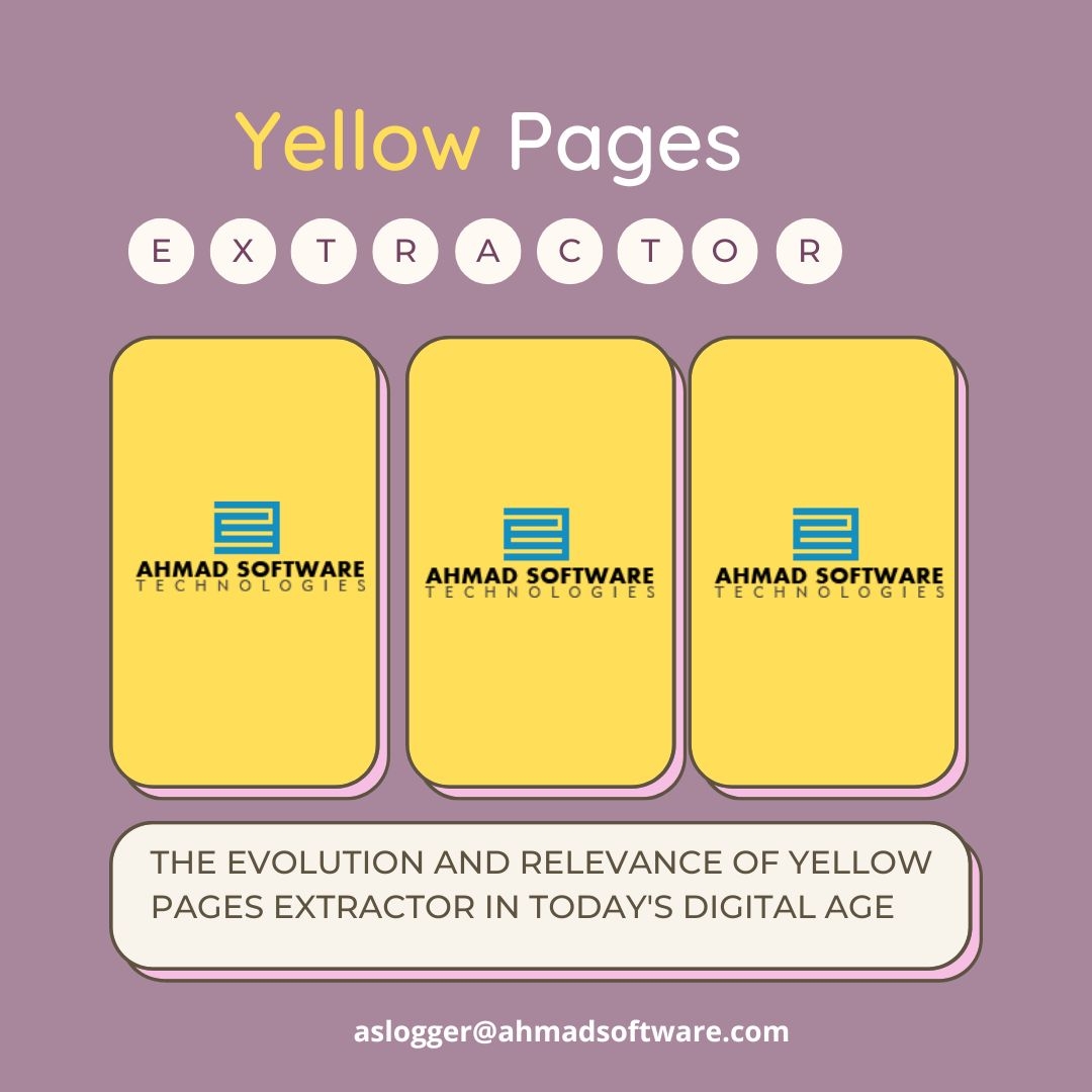 The Evolution And Relevance Of Yellow Pages Extractor In Todays Digital Age