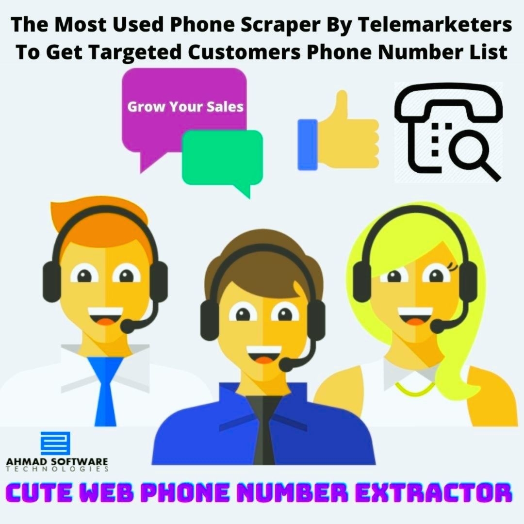 The Most Used Scraper By Telemarketers To Get Customers Phone Number List
