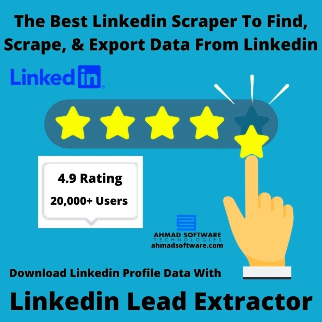 The Best Linkedin Scraper To Find, Scrape, & Export Data From Linkedin Profiles