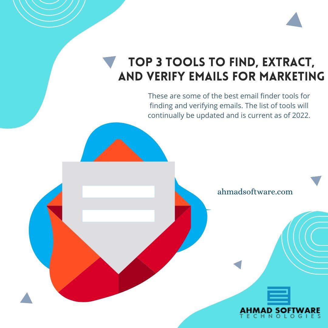 Top 3 Tools To Find, Extract, And Verify Emails For Marketing