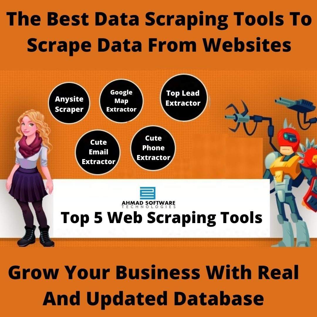 Top 5 Data Scraping Tools To Scrape Data From Websites