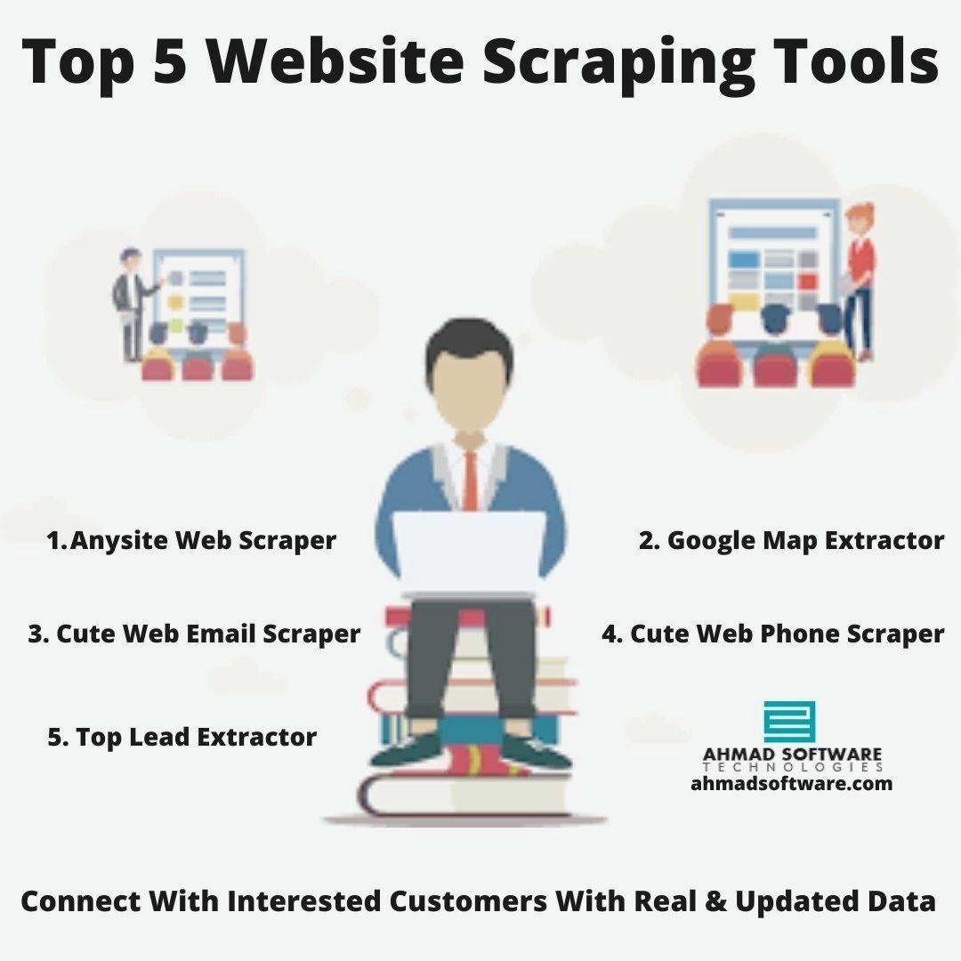 Top Five Tools To Scrape Data From Websites