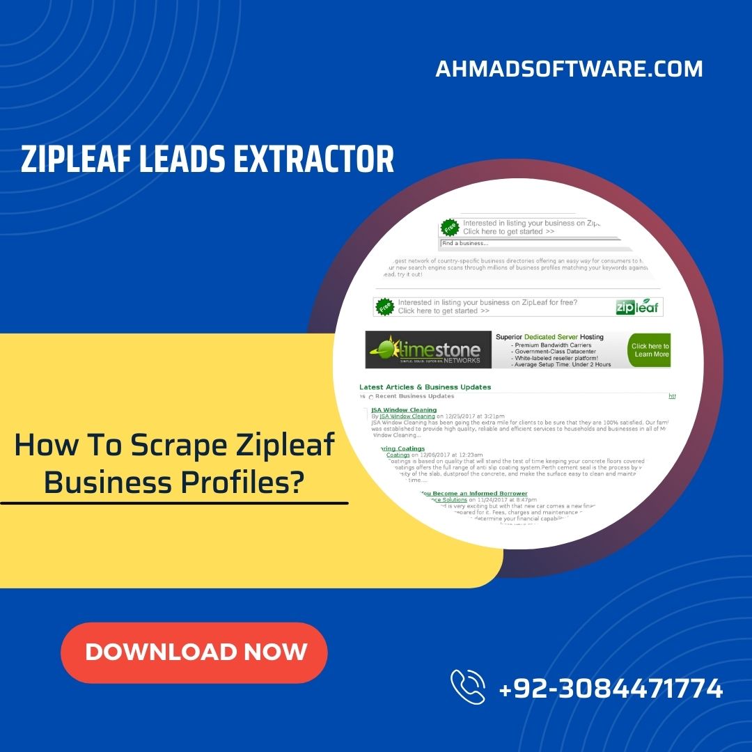 Unlocking New Opportunities: A Guide To Zipleaf Data Scraper For Lead Generation
