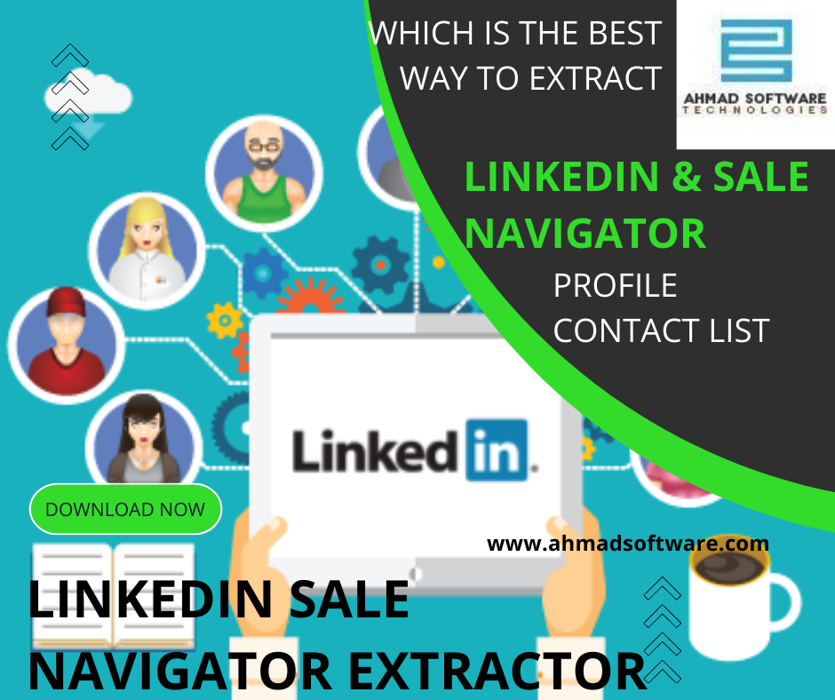 What is the best way to extract contact information from LinkedIn profiles?