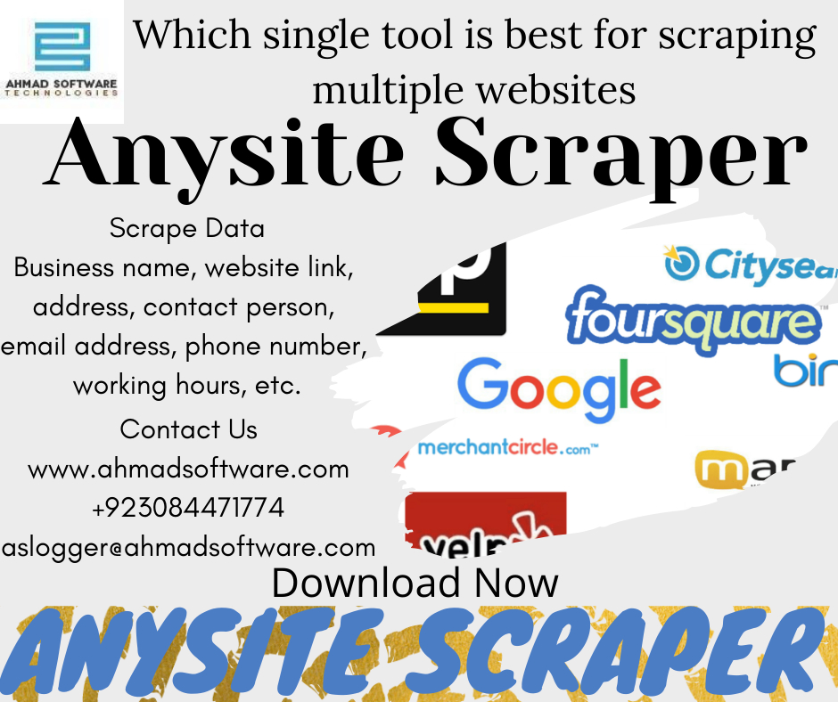 Which scraping software best is for scraping multiple websites?