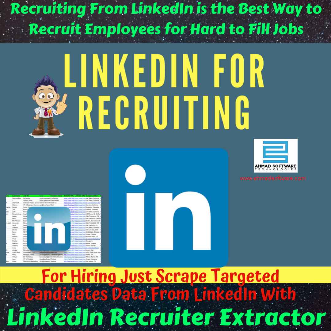 LinkedIn Scraper | LinkedIn is the best way to recruit employees