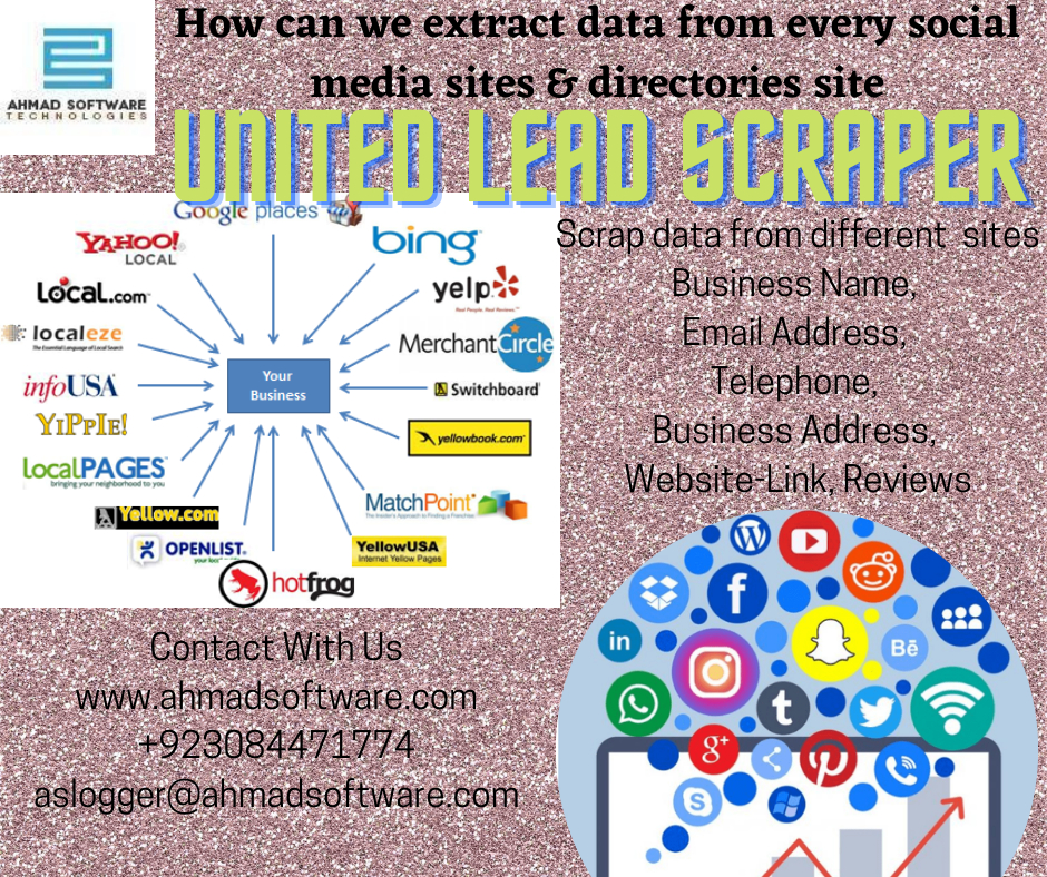 What is the best data extractor tool for directories & social media sites?