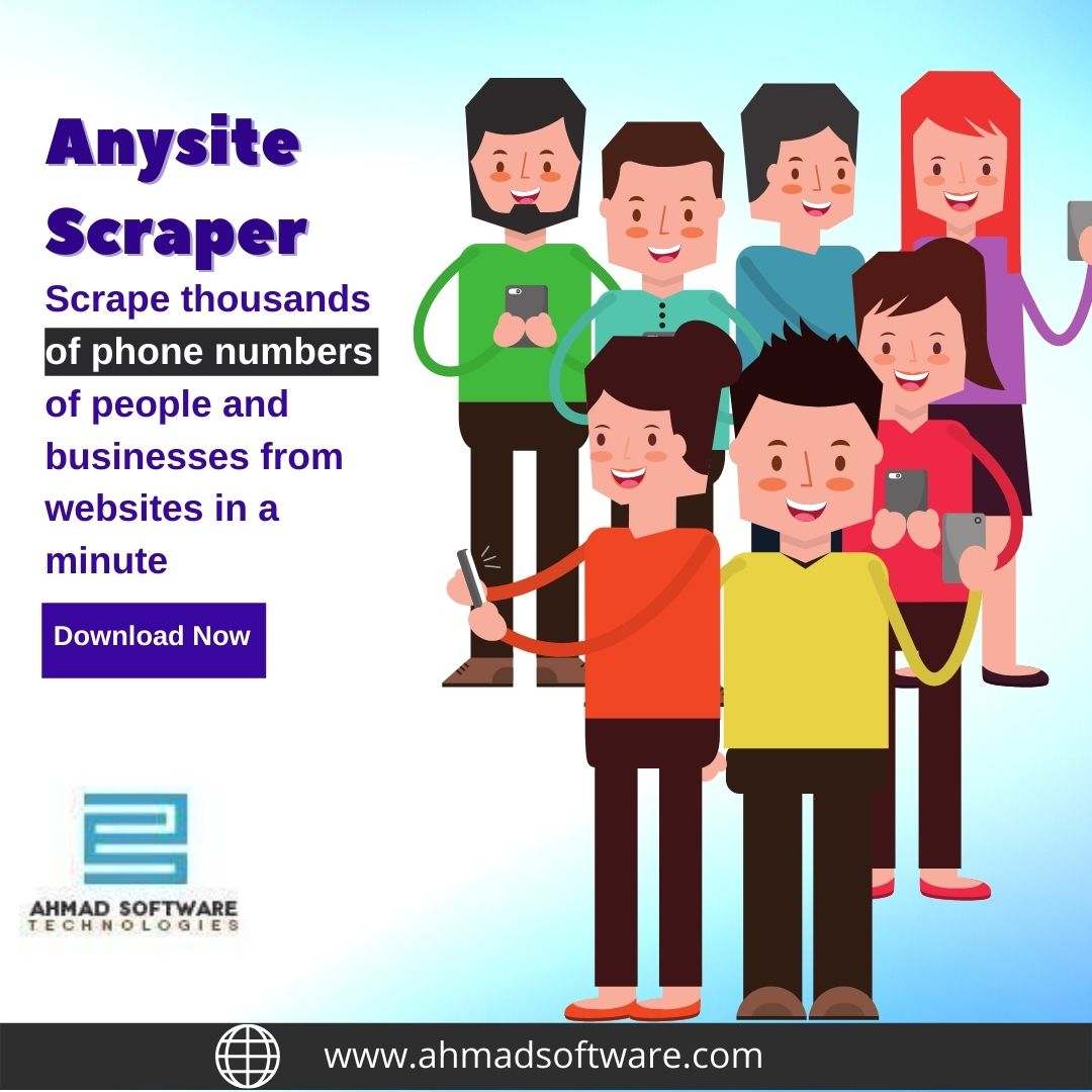 How to scrape phone numbers of people from Websites