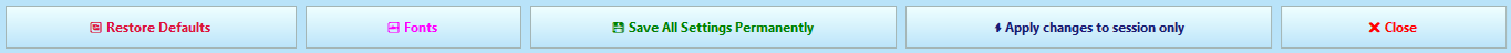 Settings Common Buttons (Cute Web Email Extractor Advance)