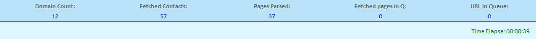 Extract with Browser mode interface