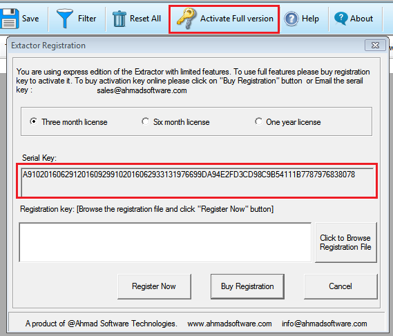 email extractor 14 license key